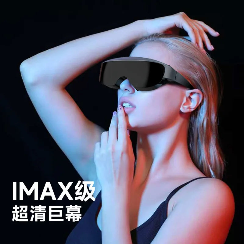 Por    screen high definition giant screen light and thin AR intelligent augmented reality video glasses