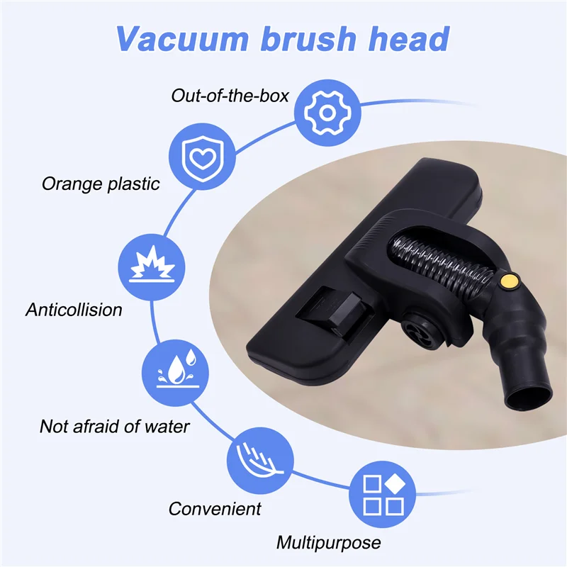 B59B-Vacuum Cleaner Brush,Combination Brush With 32Mm Adapter,Accessories For Vacuum Cleaners,Vacuum Cleaner Nozzle