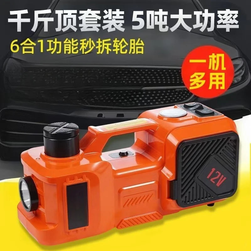 Car electric jack, for automobiles