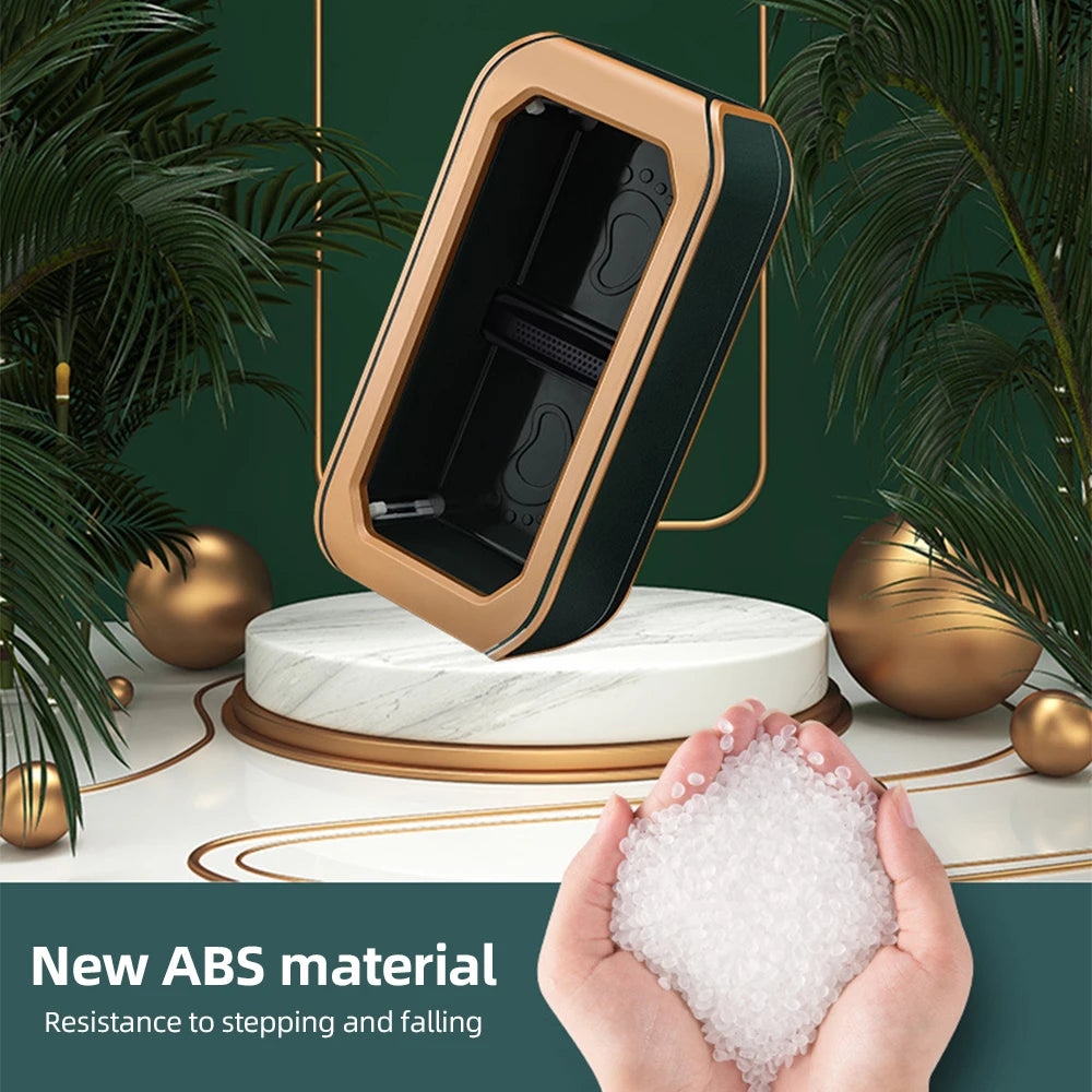 Automatic Shoe Covers Dispenser Shoe Cover Machine with Disposable Non Slip Covers Portable Shoe Covers Machine for Indoors Home