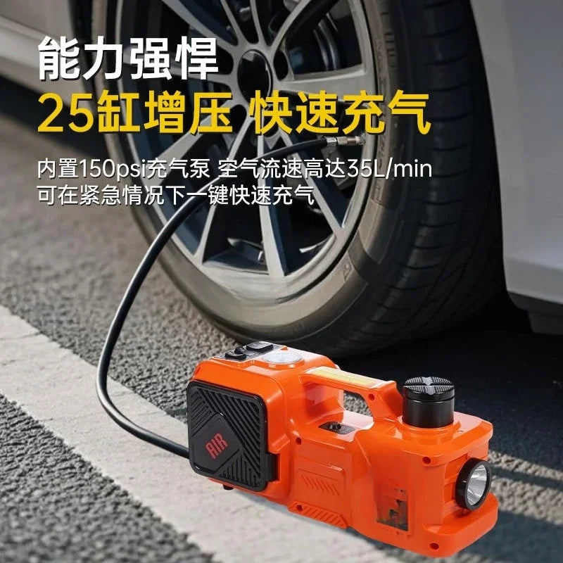 Car electric jack, for automobiles